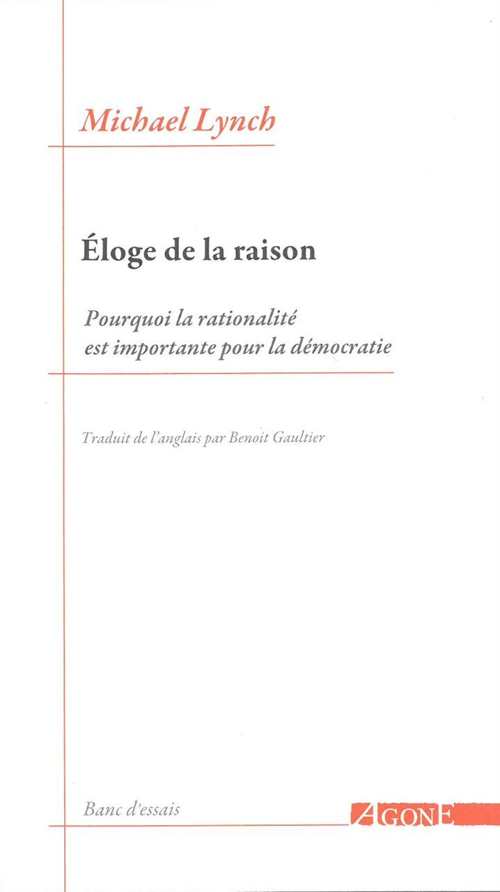 Kniha Éloge de la raison Michael Lynch