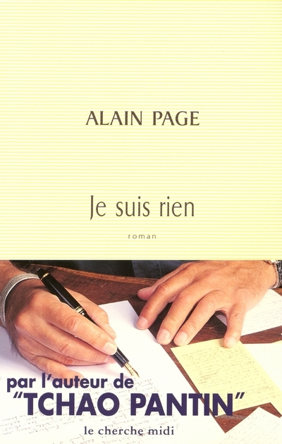 Knjiga Je suis rien Alain Page