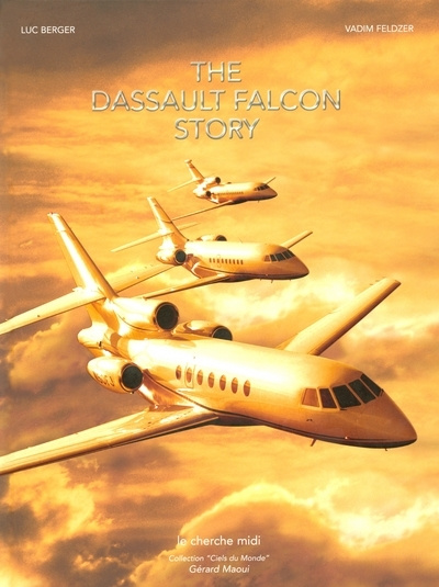 Kniha Dassault Falcon story -anglais- Luc Berger
