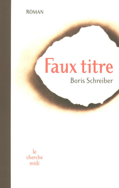 Knjiga Faux-titre Boris Schreiber