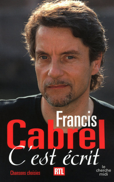 Knjiga C'est écrit Francis Cabrel