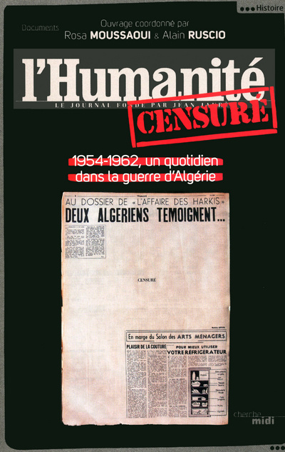Boek L'Humanité censuré Rosa Moussaoui