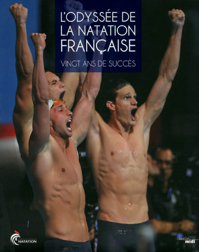 Carte L'odyssée de la natation française Adrien Cadot