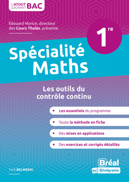 Libro Spécialité mathématiques Première 1re BELMEKKI