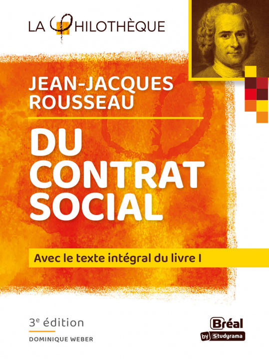 Kniha Jean-Jacques Rousseau du contrat social WEBER
