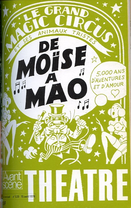 Книга De Moise a Mao Jérôme Savary