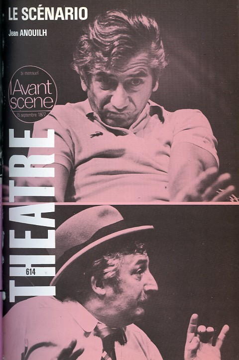 Boek Le Scenario Jean Anouilh