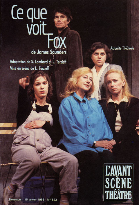 Boek Ce que Voit Fox James Saunders
