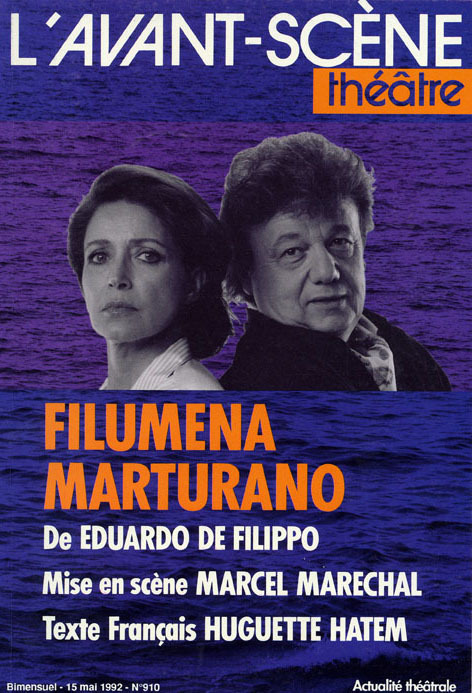 Buch Filumena Marturano Eduardo De Filippo