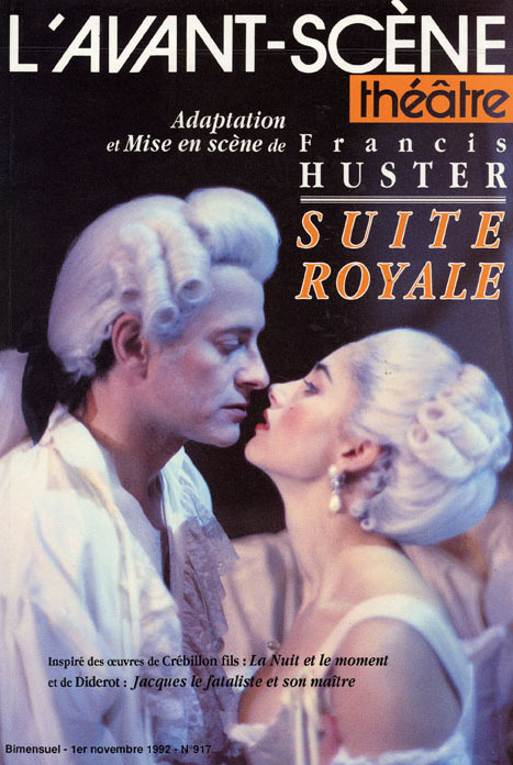 Knjiga La Suite Royale Francis Huster