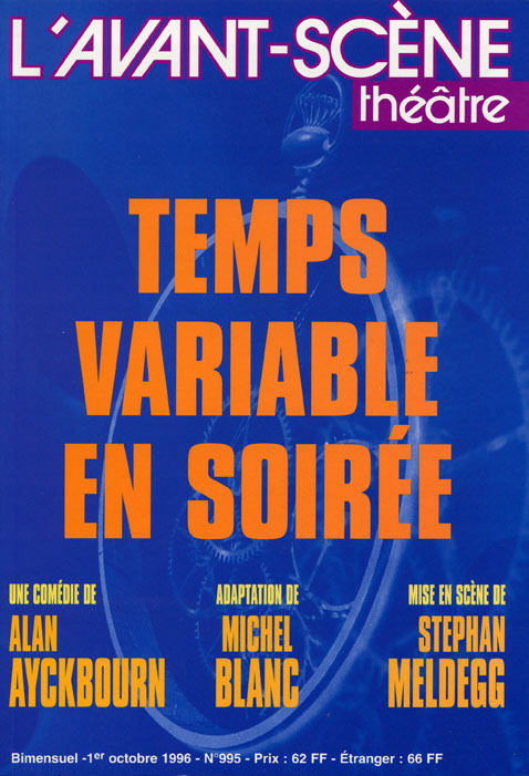 Knjiga Temps Variable en Soiree Alan Ayckbourn