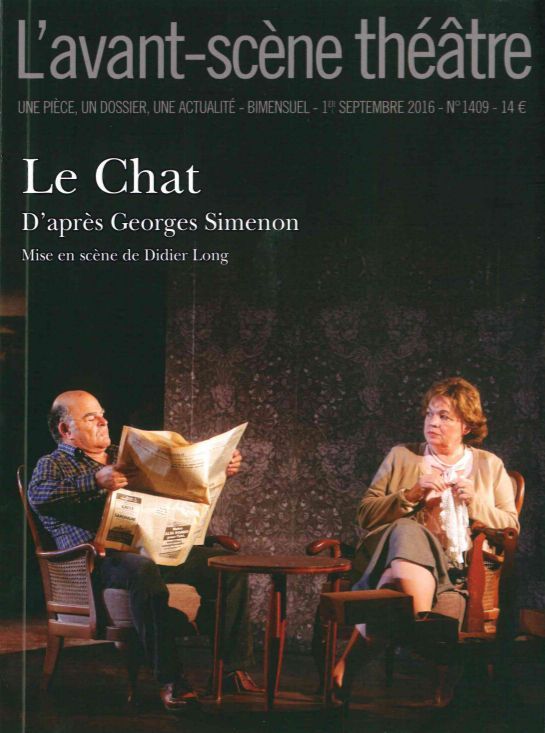 Carte Le Chat Georges Simenon