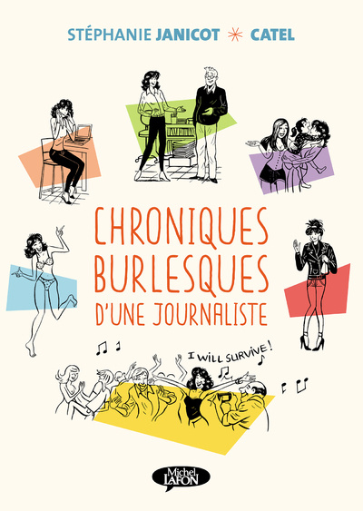 Kniha Chroniques burlesques d'une journaliste Stéphanie Janicot