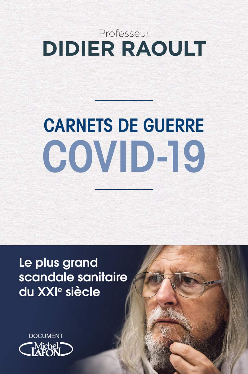 Книга Carnets de guerre - Covid-19 Didier Raoult