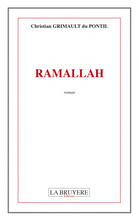 Knjiga RAMALLAH du PONTIL C