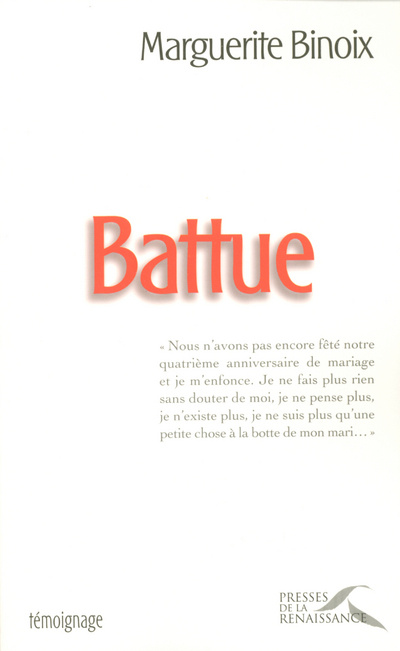 Kniha Battue Marguerite Binoix
