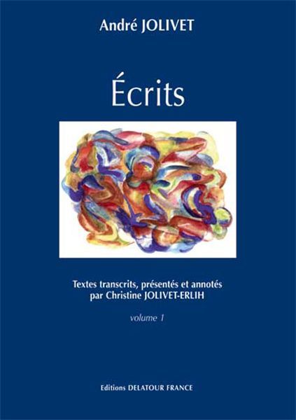 Knjiga Écrits Jolivet