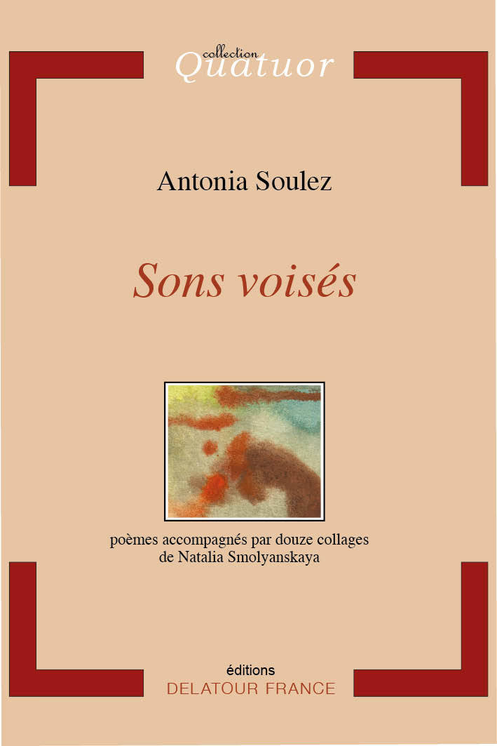 Book Sons voisés - poèmes Soulez