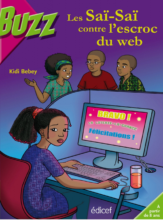 Carte Les Sai-Sai contre l'escroc du Web Kidi Bebey