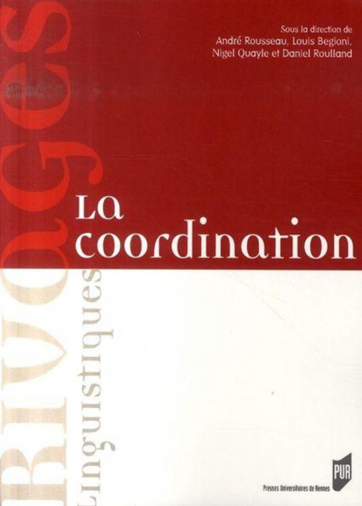 Knjiga COORDINATION ROULLAND