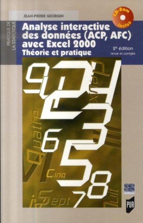 Book ANALYSE INTERACTIVE DES DONNEES AVEC EXCEL GEORGIN