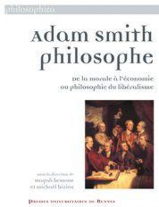 Livro ADAM SMITH PHILOSOPHE BESSONE