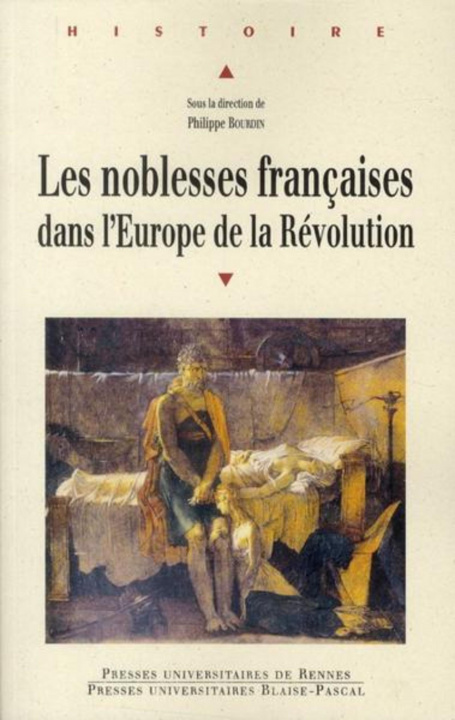 Carte NOBLESSES FRANCAISES DANS L EUROPE DE LA REVOLUTION BOURDIN