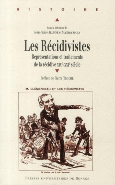 Knjiga RECIDIVISTES ALLINNE