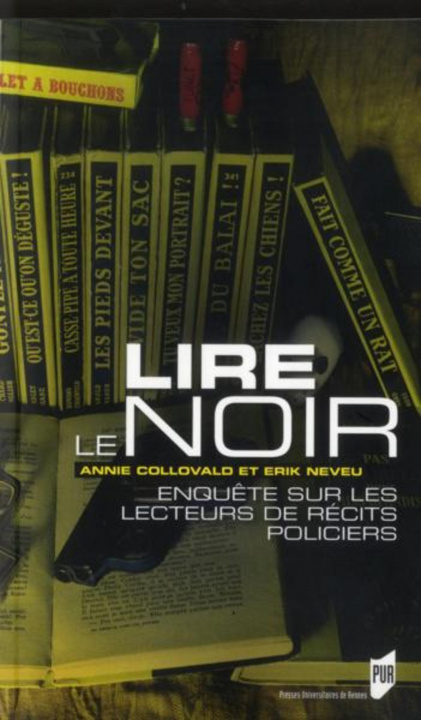 Book LIRE LE NOIR Collovald