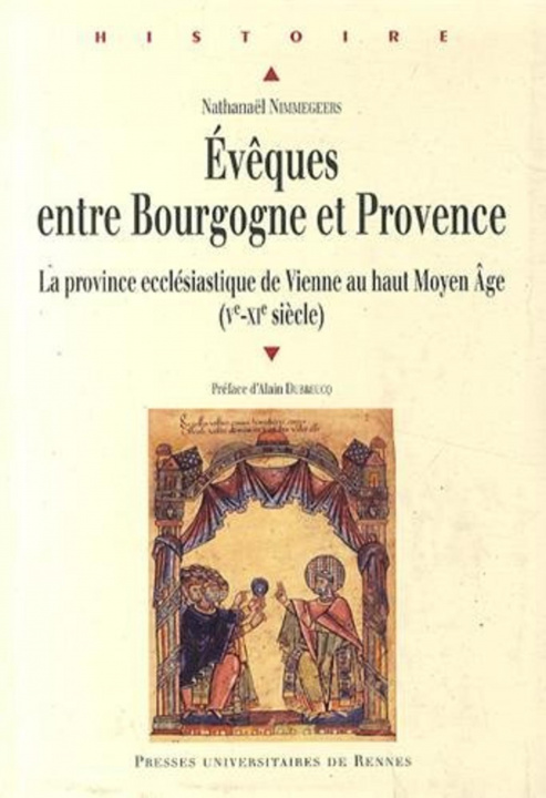 Carte EVEQUES ENTRE BOURGOGNE ET PROVENCE Nimmegeers