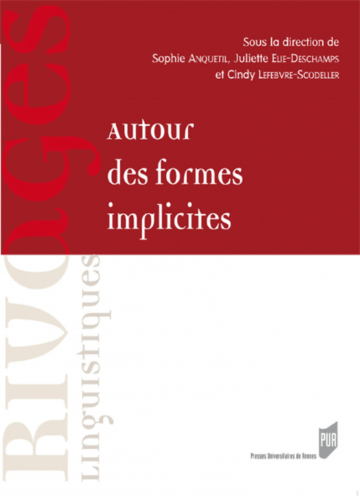 Knjiga Autour des formes implicites ANQUETIL/ELIE DESCHAMPS