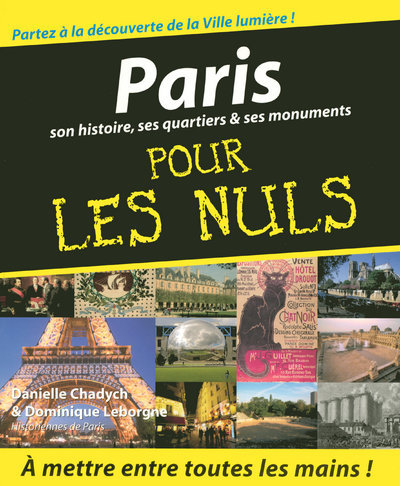 Knjiga Paris Pour les nuls Danielle Chadych