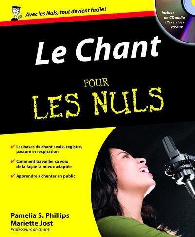 Knjiga Le chant pour les nuls - inclus un cd audio d'exercices vocaux Pamelia S. Phillips