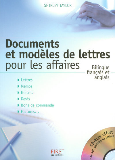 Kniha Documents et modèles de lettres pour les affaires, bilingue français/anglais SHIRLEY TAYLOR
