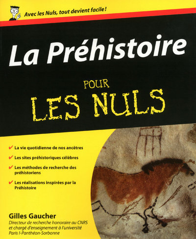 Kniha La préhistoire Pour les nuls Gilles Gaucher