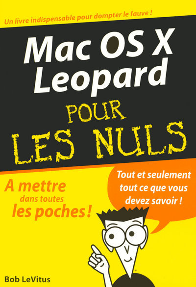 Kniha Mac OS X Leopard poche Pour les nuls Bob LeVitus