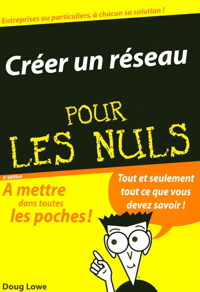 Knjiga Créer un réseau - 4ed Poche Pour les nuls Doug Lowe