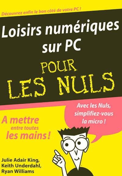 Könyv Loisirs numériques sur PC Mégapoche Pour les nuls Julie Adair King