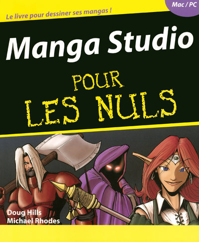 Könyv Manga studio Pour les nuls Doug Hills