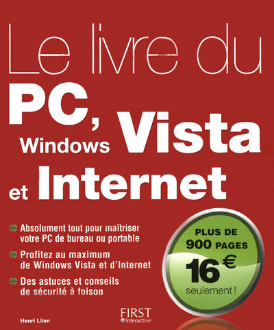Kniha Le livre du PC, Windows Vista et Internet Henri Lilen