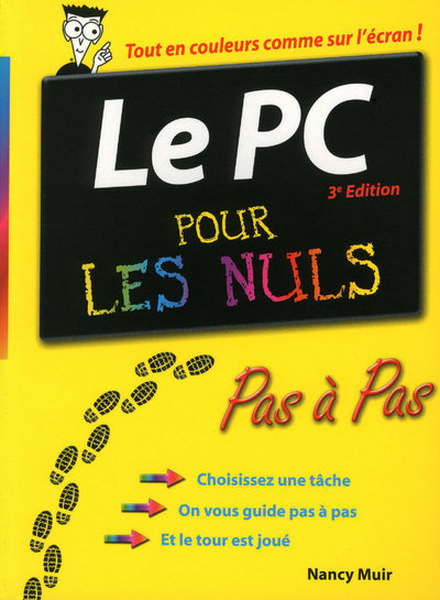 Könyv PC 3e Pas à pas Pour les nuls Nancy Muir