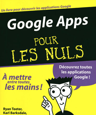 Book Google Apps Pour les nuls Ryan Teeter