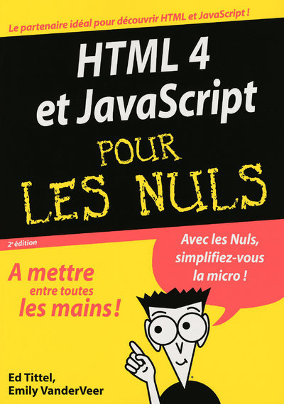 Kniha Javascript & HTML 2e Megapoche Pour les nuls Emily A. Vander Veer