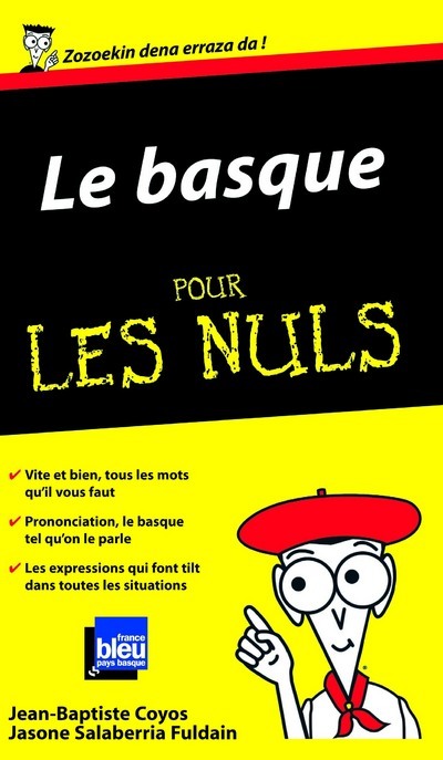 Könyv Le basque Guide de conversation Pour les nuls Jean-Baptiste Coyos