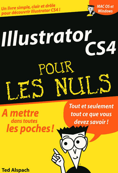 Книга Illustrator CS4 Poche Pour les nuls Ted Alspach