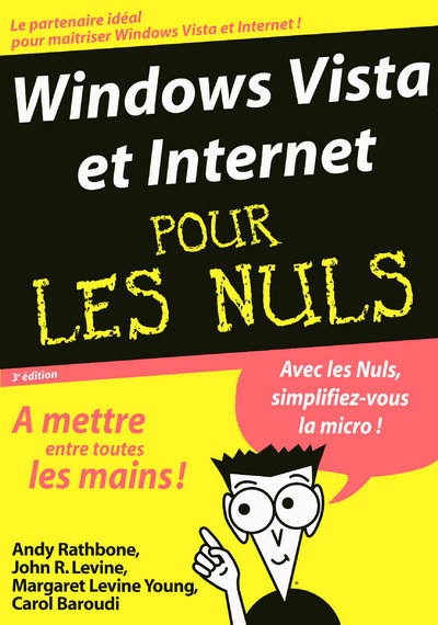 Книга Windows Vista et Internet 3e Megapoche Pour les nuls Andy Rathbone