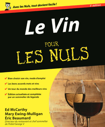 Kniha Le vin 5e Pour les nuls Éric Beaumard