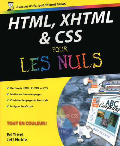 Kniha HTML, XHTML et les CSS Pour les nuls Ed Tittel