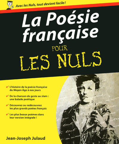 Carte La Poésie française Pour les nuls Jean-Joseph Julaud