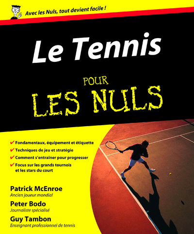 Kniha Le tennis Pour les nuls Patrick Mc Enroe